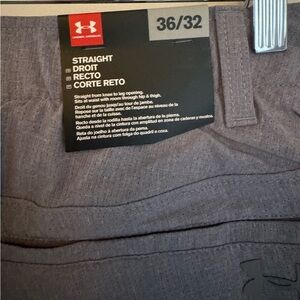 Men’s Under Armour  Grey Golf Pants W 36 L 32